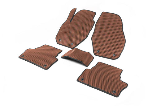 EVA Floor Mats (Brown) for Volvo XC60 2009-2017 - image 2