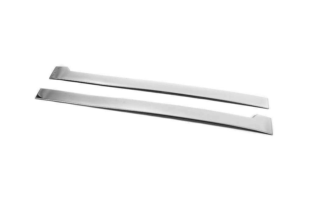 Sliding door molding (2 pcs, stainless steel) for Ford Connect 2014-2021 - Reelken Auto