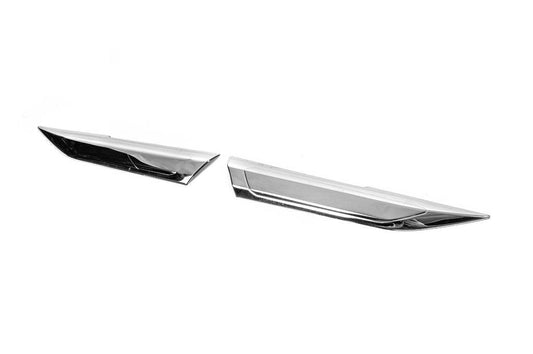 Wing covers (2 pcs., stainless steel) for Peugeot 2008 2019↗︎ - Reelken Auto