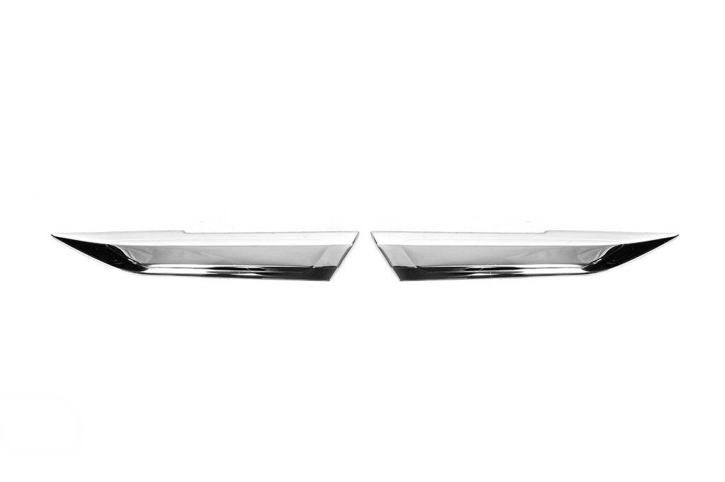 Wing covers (2 pcs., stainless steel) for Peugeot 2008 2019↗︎ - Reelken Auto