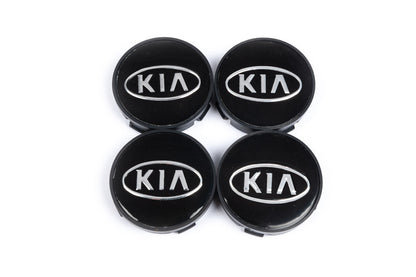 Wheel center caps 57/55.5mm kia60tur (4 pcs) for KIA - image 2