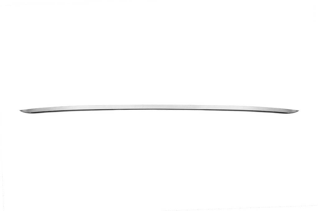 Chrome bar above the number (SW, stainless steel) for Opel Astra K 2016-2021 - Reelken Auto