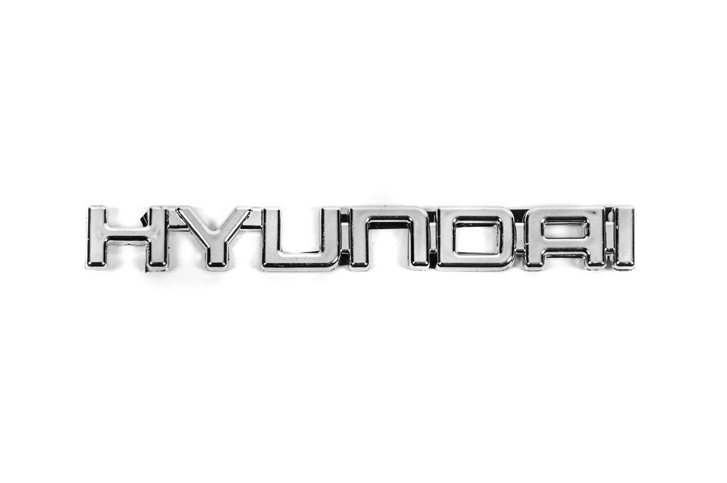 Hyundai emblem badge (16.5 cm x 1.9 cm) for Hyundai - image 1
