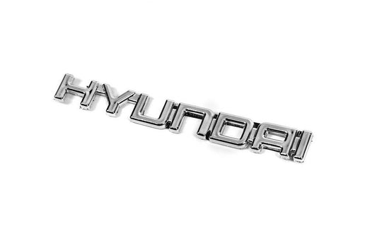 Hyundai inscription (15.5cm by 1.9cm) for Hyundai - Reelken Auto