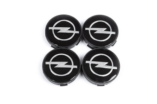 Wheel center caps 58/55mm (set of 4) for Opel - image 2