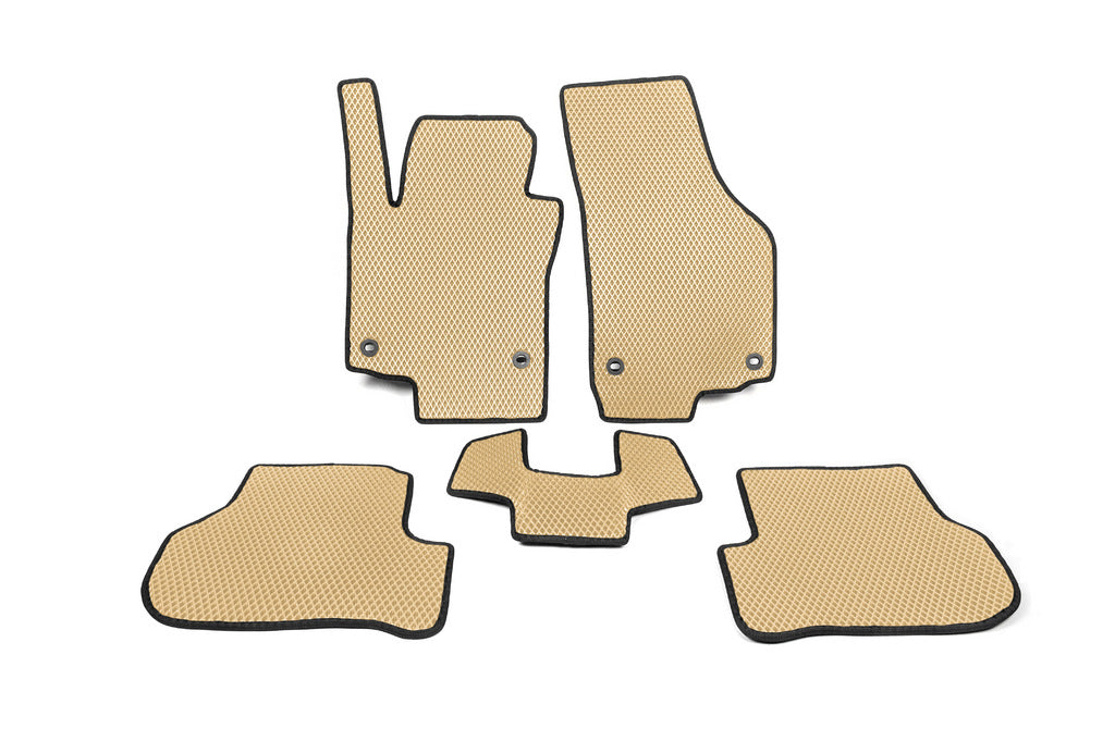EVA Floor Mats (Beige) for Volkswagen Jetta 2006-2011 - image 1