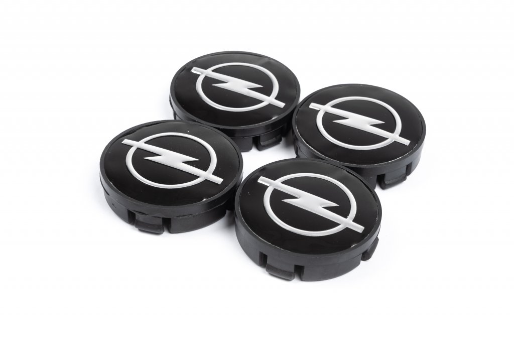 Wheel center caps 58/55mm (set of 4) for Opel - image 1