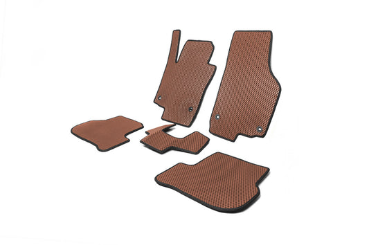 EVA Floor Mats (brick red) for Volkswagen Golf 6 2008-2014 - image 2
