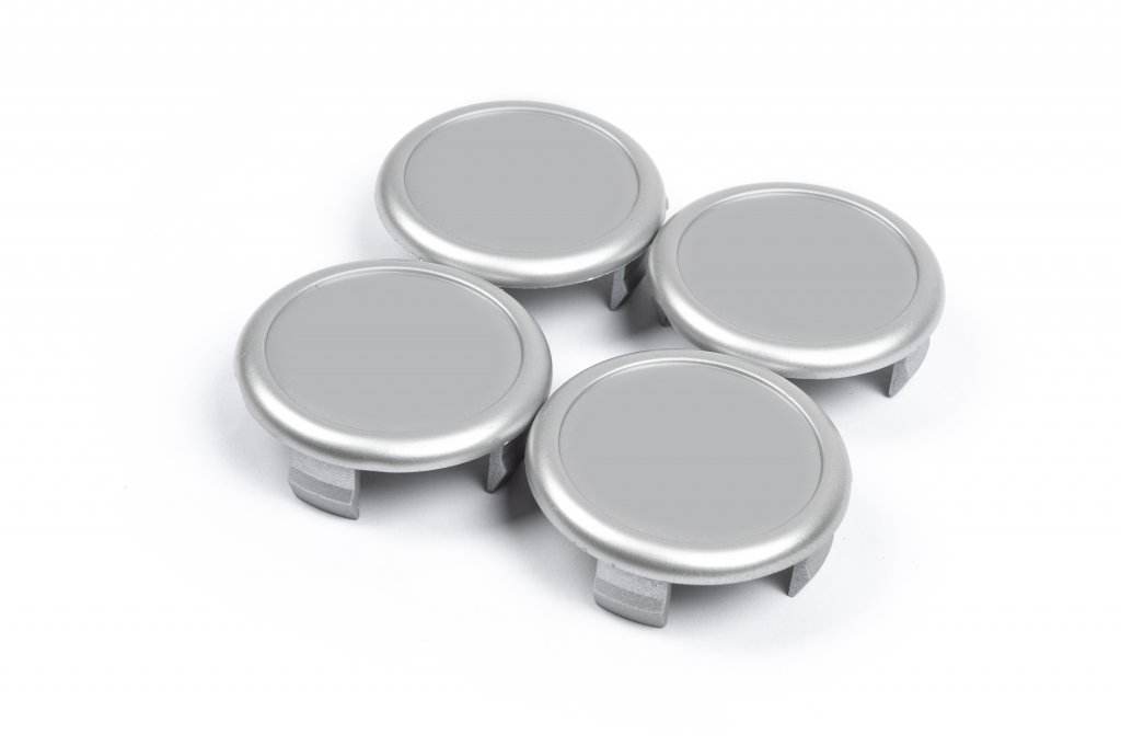 Caps for discs 57 / 62mm V3 gray (4 pcs) for Toyota - Reelken Auto