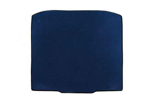 Trunk mat (Scout) (EVA, Blue) for Skoda Octavia III A7 2013-2019 - Reelken Auto