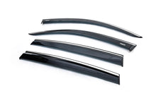 Window Deflectors with Chrome Trim (4 pcs, Niken) for Volkswagen Tiguan 2016-2023 - image 2