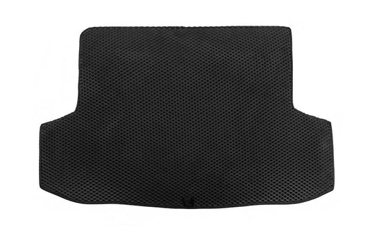 Trunk mat (EVA, black) for Chevrolet Aveo T200 2002-2008 - Reelken Auto