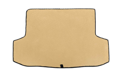 Trunk mat (EVA, beige) for Chevrolet Aveo T200 2002-2008 - Reelken Auto