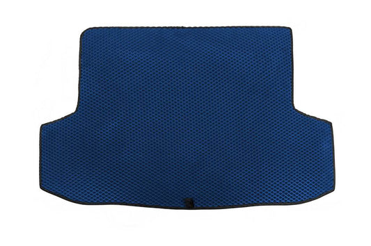 Trunk mat (EVA, blue) for Chevrolet Aveo T200 2002-2008 - Reelken Auto