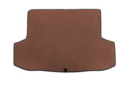 Trunk mat (EVA, brown) for Chevrolet Aveo T200 2002-2008 - Reelken Auto