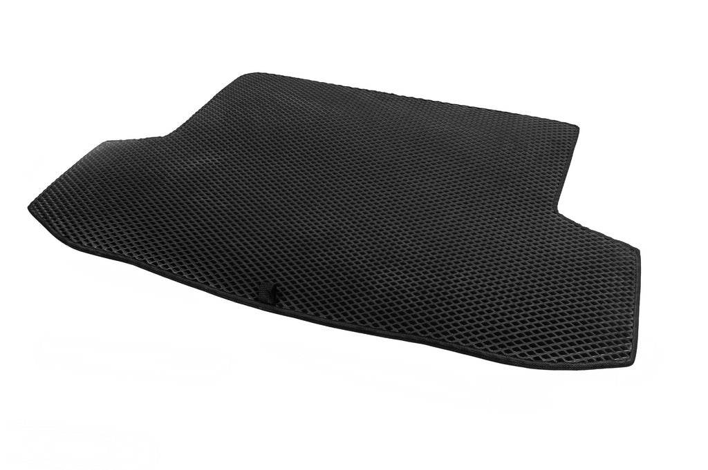 Trunk mat (EVA, black) for Chevrolet Aveo T200 2002-2008 - Reelken Auto