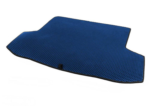 Trunk mat (EVA, blue) for Chevrolet Aveo T200 2002-2008 - Reelken Auto