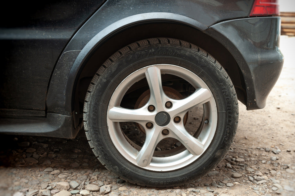 Fender flares (4 pcs, black, ABS plastic) for Mercedes A-сlass W168 1997-2004 - image 2