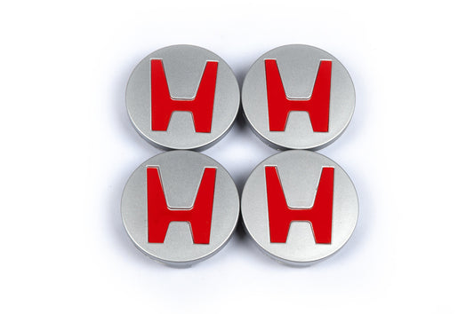 Wheel Center Caps 58.5/56 mm V2 (4 pcs) for Honda - image 2