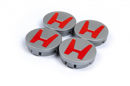 Wheel Center Caps 58.5/56 mm V2 (4 pcs) for Honda - image 1