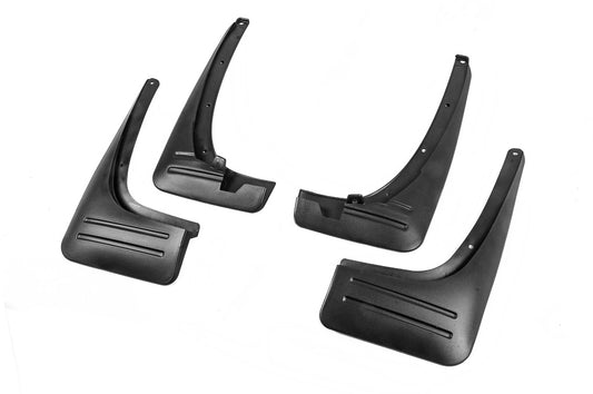 Premium mud flaps (Without sills, 4 pcs) for Toyota Rav 4 1996-2001 - image 1
