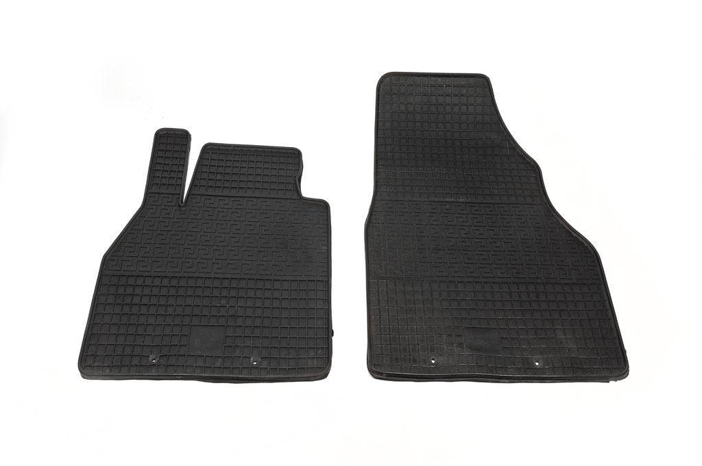 Rubber mats (2 pieces, Polytep) for Mercedes Citan 2013↗ year - Reelken Auto