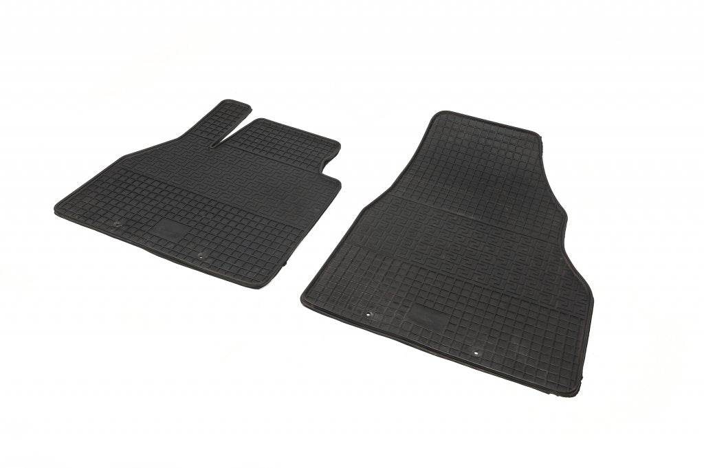 Rubber mats (2 pieces, Polytep) for Mercedes Citan 2013↗ year - Reelken Auto