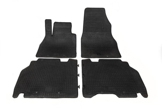 Rubber mats (4 pieces, Polytep) for Mercedes Citan 2013↗ year - Reelken Auto