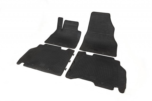 Rubber Floor Mats (4 pcs, Polytep) for Mercedes Citan 2013-2021 - image 1