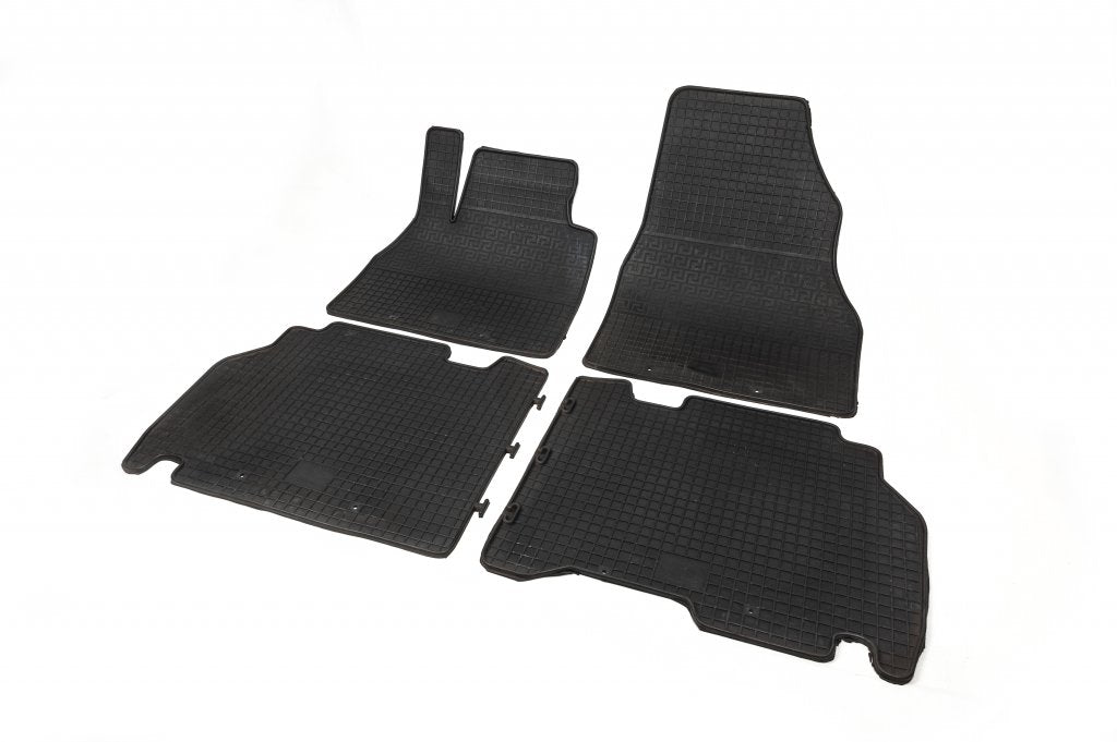 Rubber Floor Mats (4 pcs, Polytep) for Renault Kangoo 2008-2020 - image 1