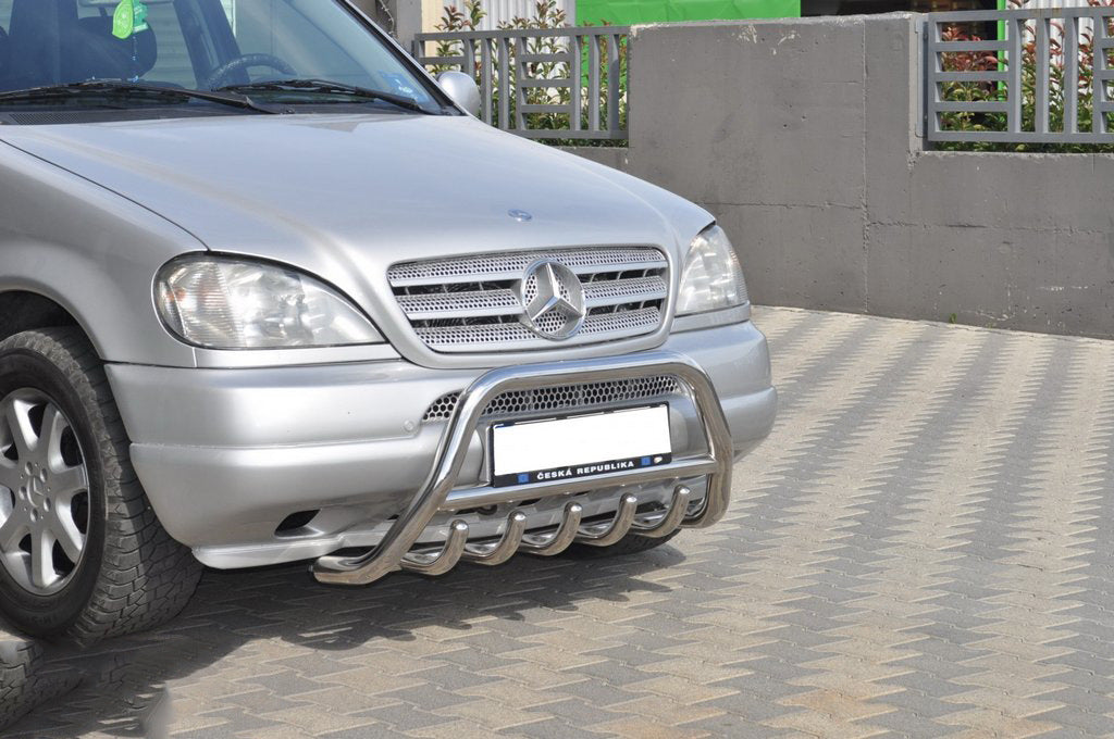Bull Bar (Stainless Steel) for Mercedes ML W163 1997-2005 - image 4