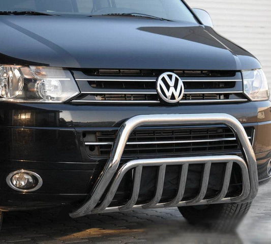 The WT002 bumper guard (stainless) for Volkswagen T5 2010-2015 - Reelken Auto