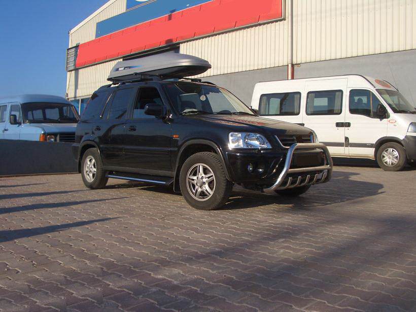 The WT003 bumper guard (stainless) for Honda CRV 2001-2006 - Reelken Auto