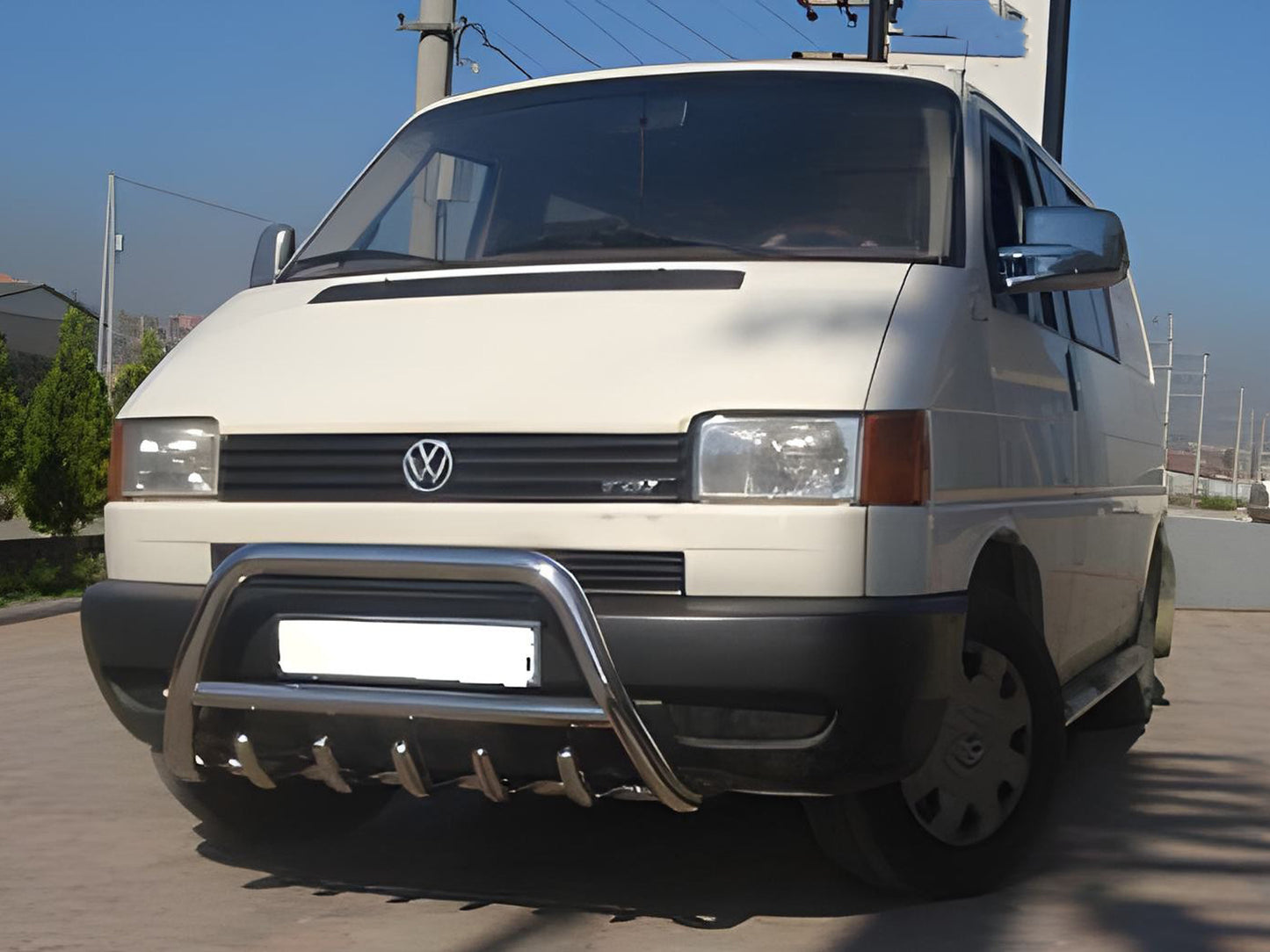 Bull Bar WT003 60mm Stainless Steel for Volkswagen T4 Caravelle/Multivan 1990-2003 - image 8