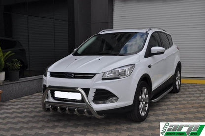 The WT003 bumper guard (stainless) for Ford Kuga/Escape 2013-2019 - Reelken Auto