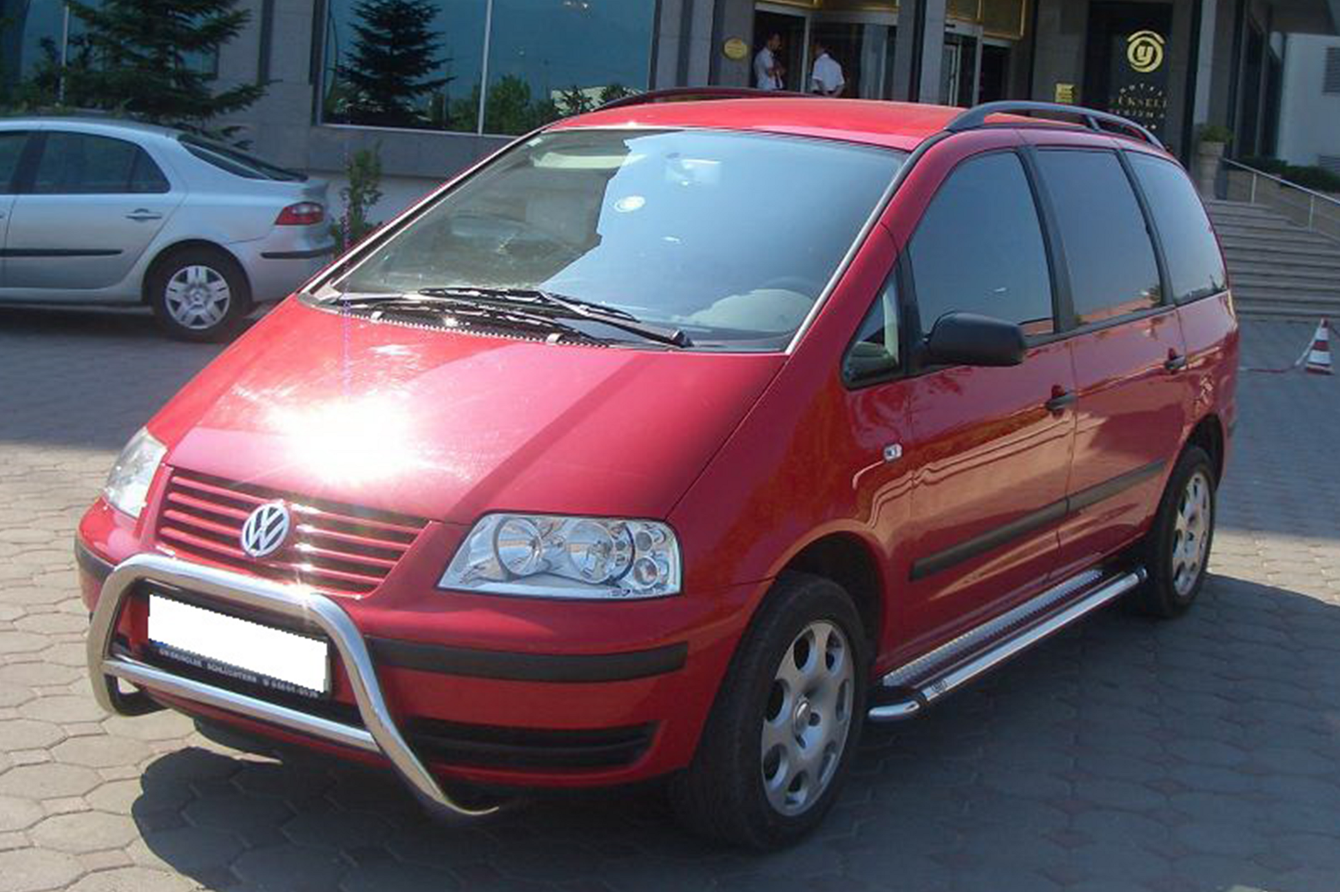 Bull Bar WT005 (Stainless Steel) for Volkswagen Sharan 1995-2010 - image 3