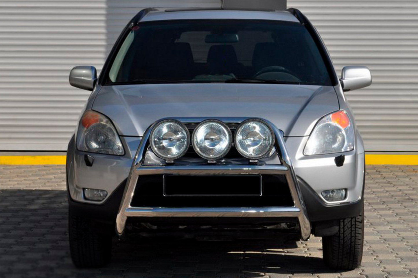 Bull Bar WT018 (Stainless Steel) for Honda CRV 2001-2006 - image 1