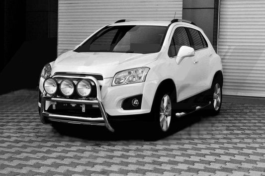 Front arc WT018 (stainless) for Chevrolet Trax 2012-2023 - Reelken Auto