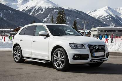 Side Steps Maya V1 (2 pcs, Aluminum) for Audi Q5 2008-2017 - image 1