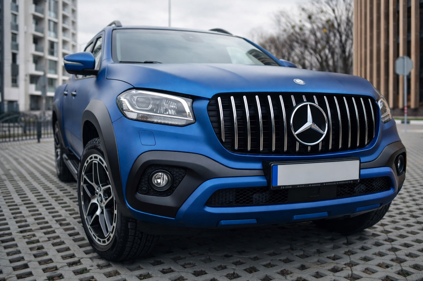 Front Grille GT Panamericana for Mercedes X class 2017-2020 - image 1