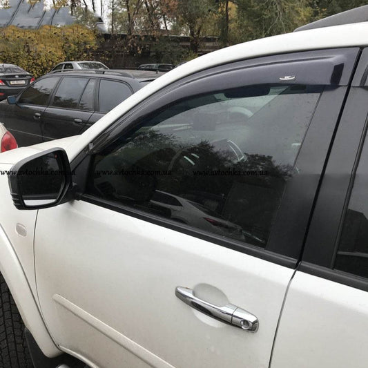 Deflectors (4-piece, HIC) for Nissan X-trail T31 2007-2014 - Reelken Auto