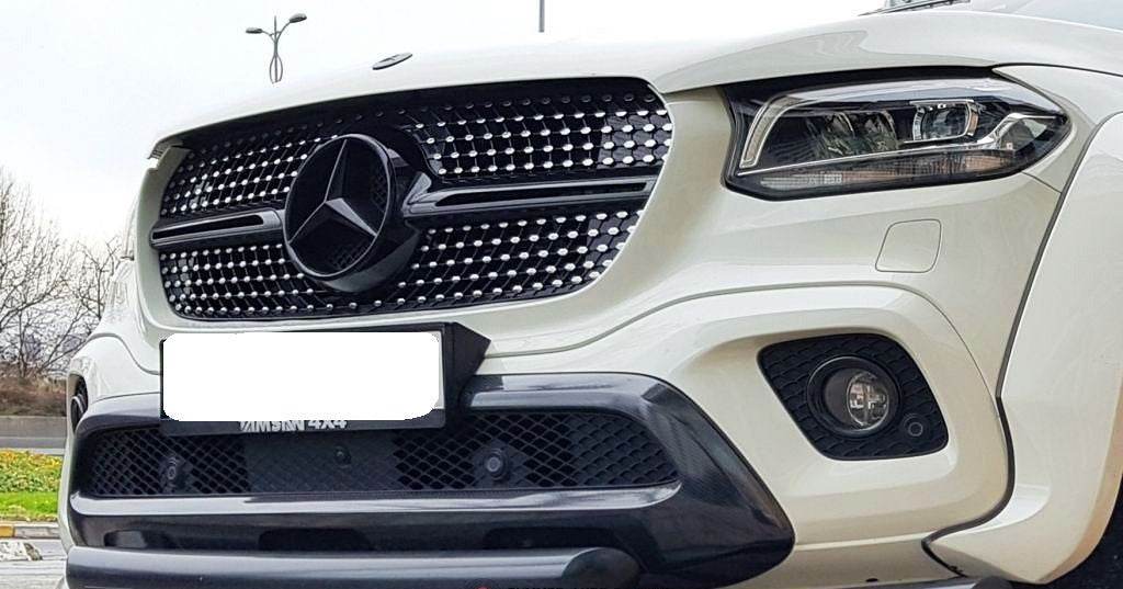 Front grill Diamond for Mercedes X class - Reelken Auto