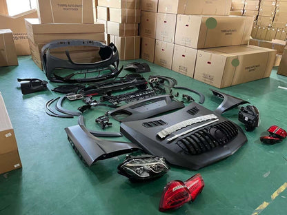 Facelift Kit to GLS X166 AMG for Mercedes GL сlass X164 2006-2012 - image 3