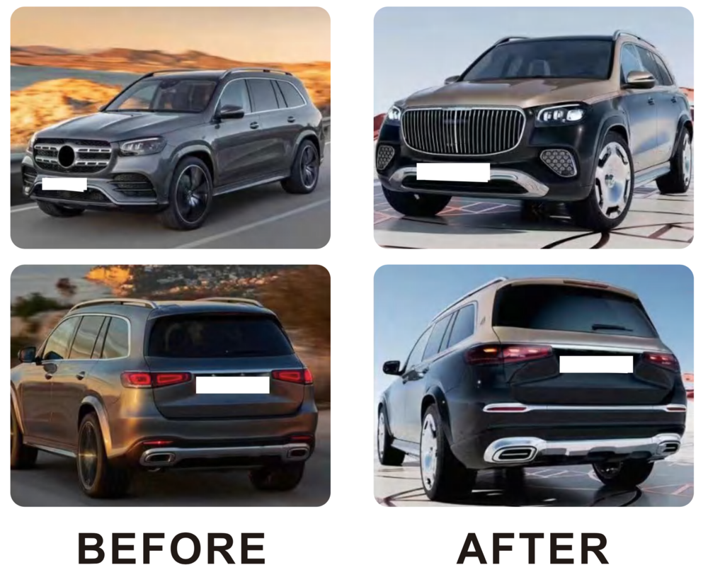 Body kit Maybach 2024 for Mercedes GLS X167 - image 4