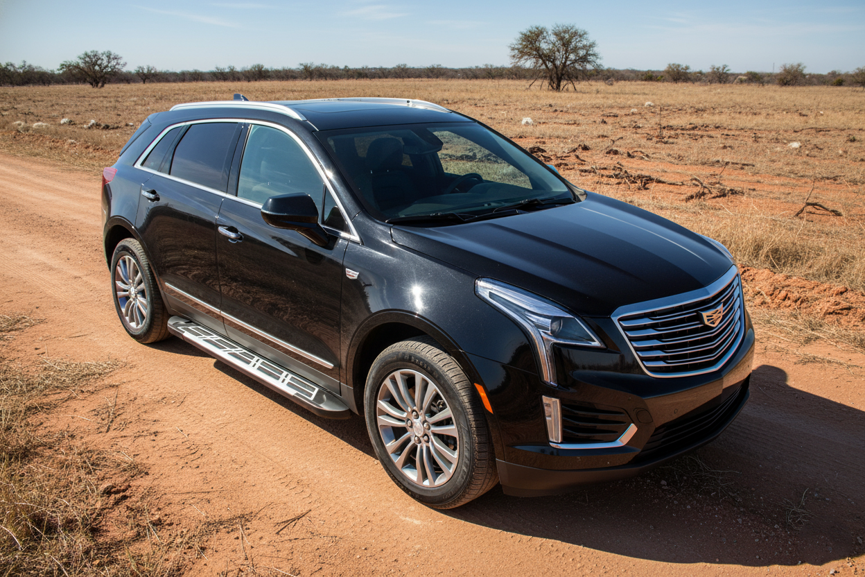 Side Steps Sunrise (2 pcs, Aluminum) for Cadillac XT5 2016- - image 1