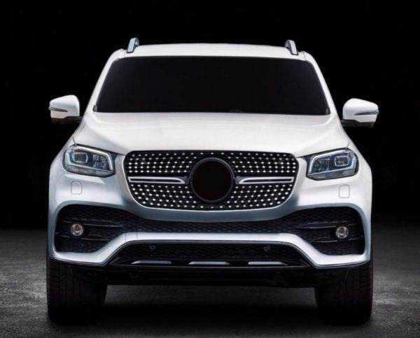 Front grill Diamond for Mercedes X class - Reelken Auto