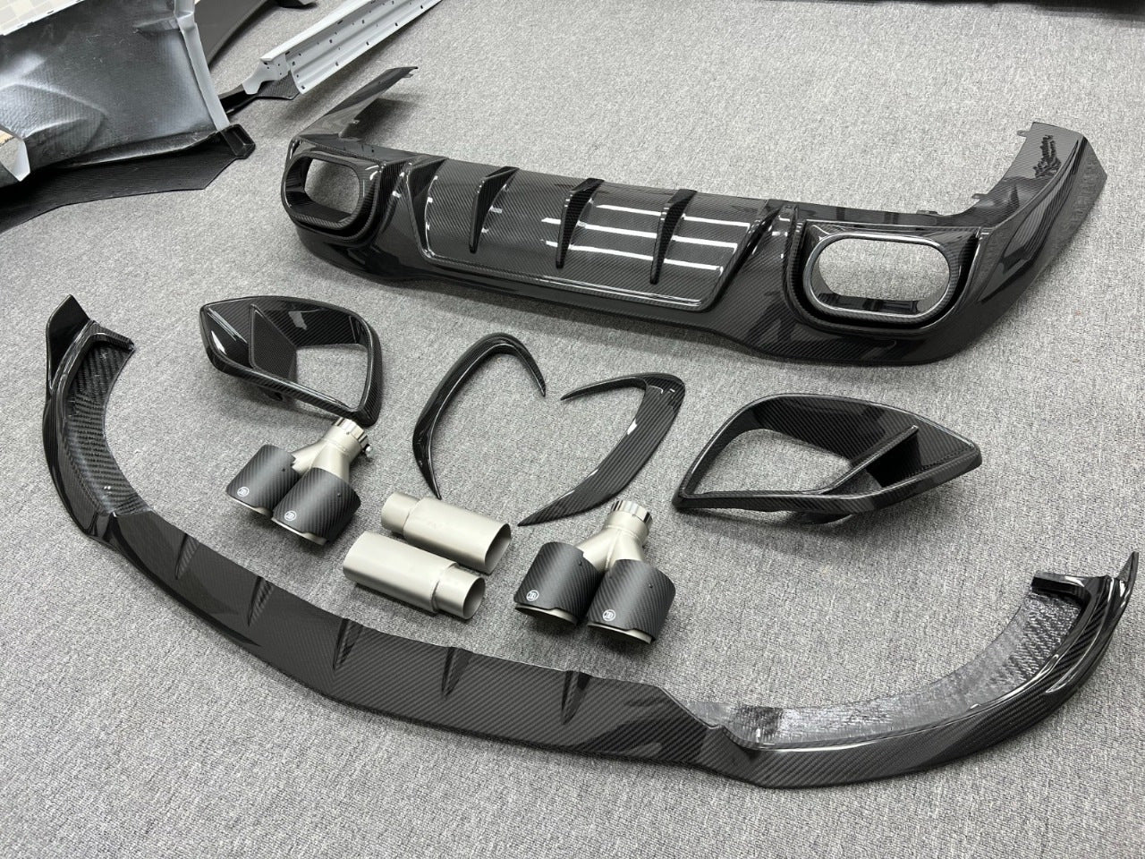 BRB Carbon V2 Body Kit (for GT53 2018-2022) for Mercedes AMG GT 4 X290 2018- - image 1
