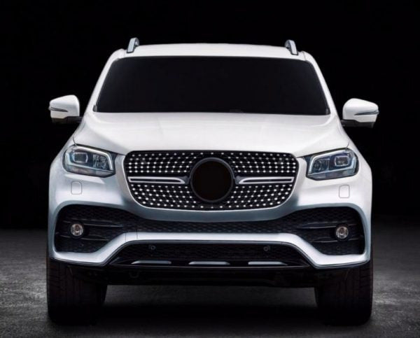 Front Grille Diamond for Mercedes X class 2017-2020 - image 2