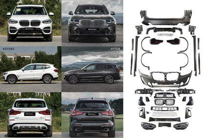 Restyling kit in G01 M-Sport 2023 for BMW X3 G01 2018- - image 1