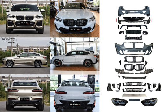 Restyling kit in M-Sport 2024 for BMW X4 G02 2018- - image 1